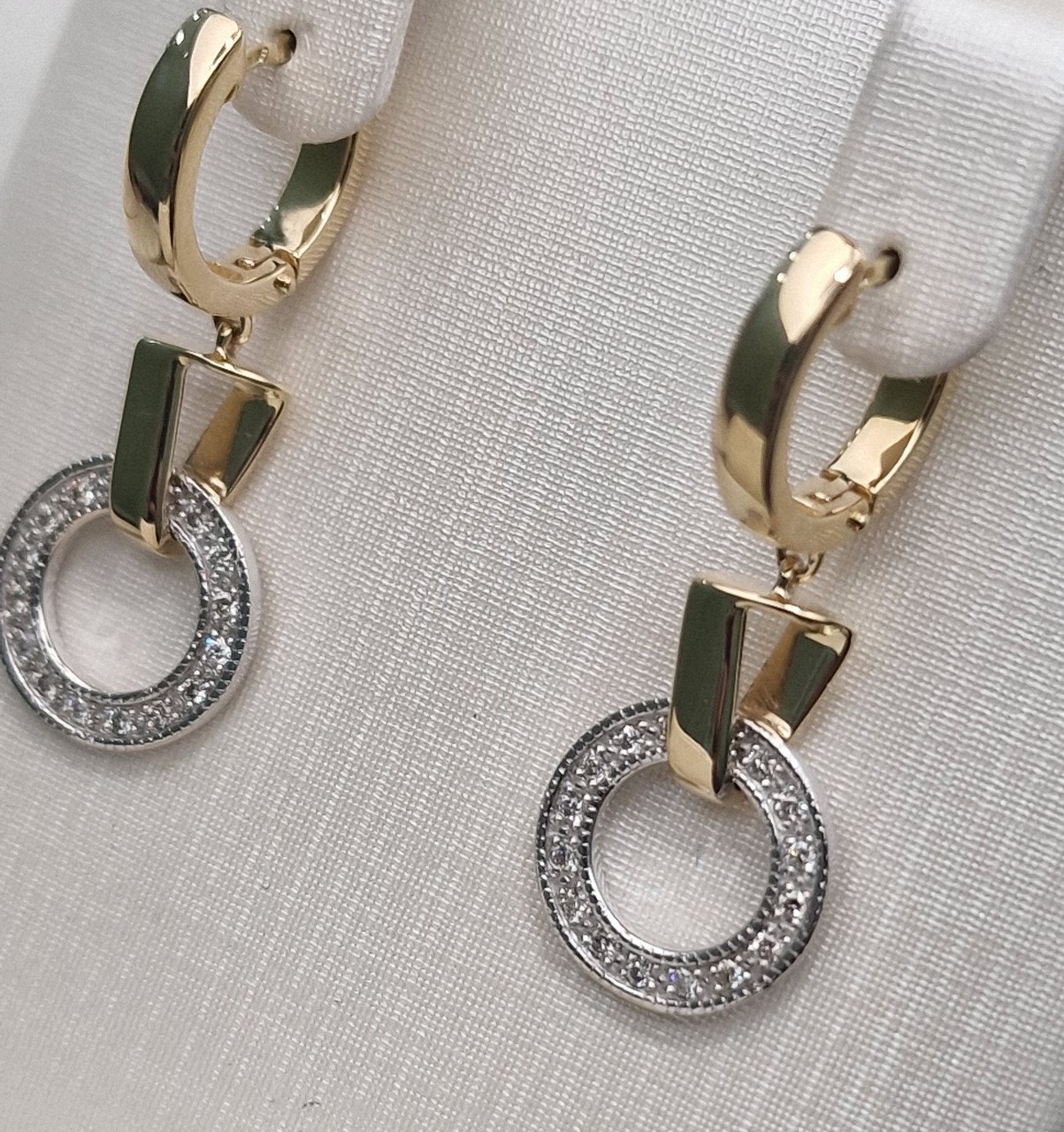 Серьги Deimantas 103890801 5,43гр 0,262ct. купить,NaN