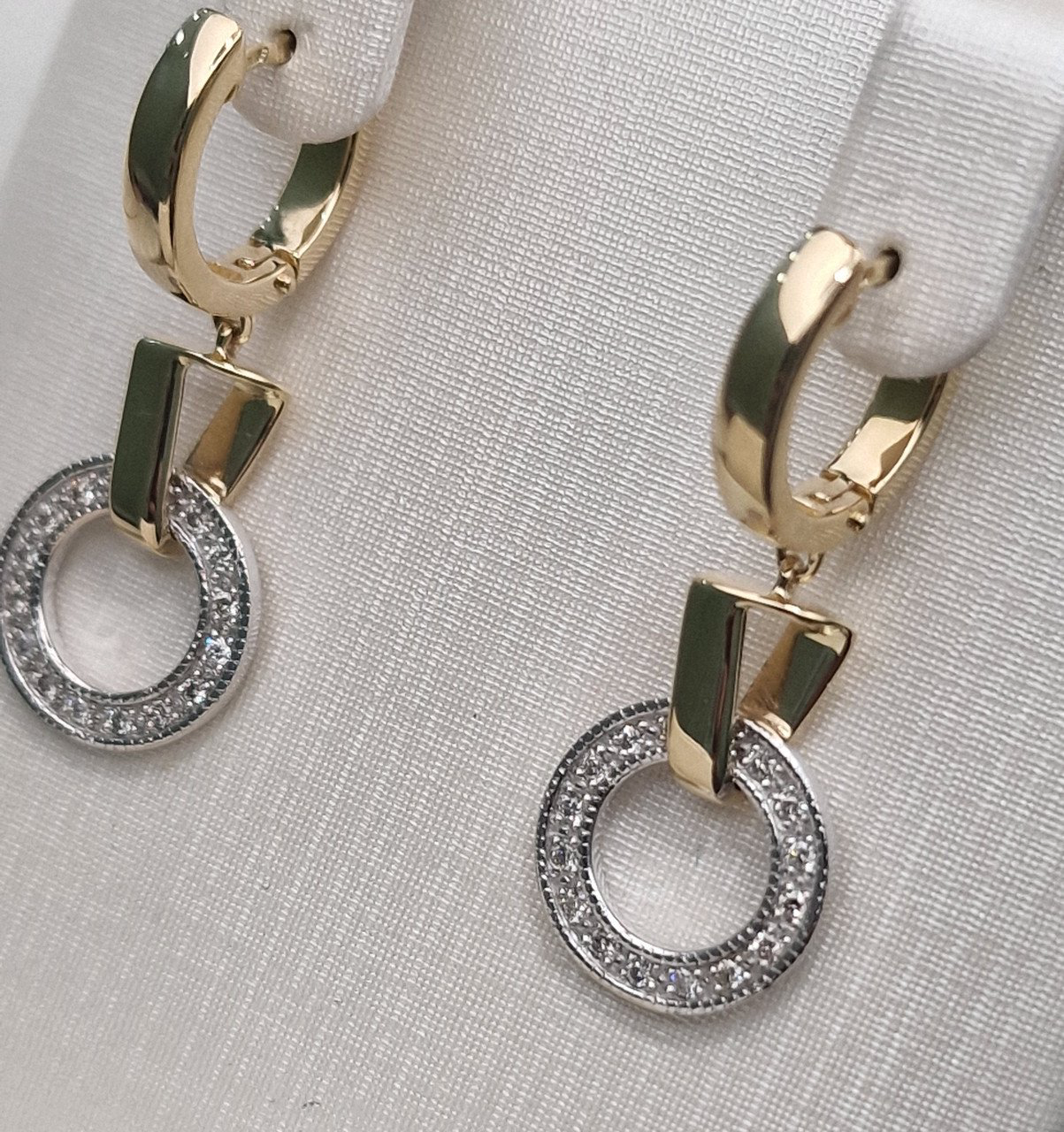 Серьги Deimantas 103890801 5,43гр 0,262ct. купить,NaN
