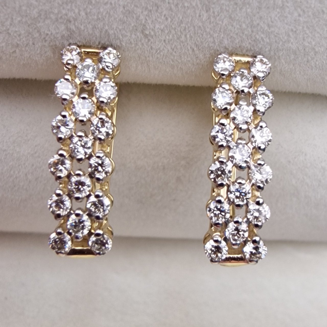 Серьги Deimantas 103890833 2,66гр 0,72ct. купить,NaN
