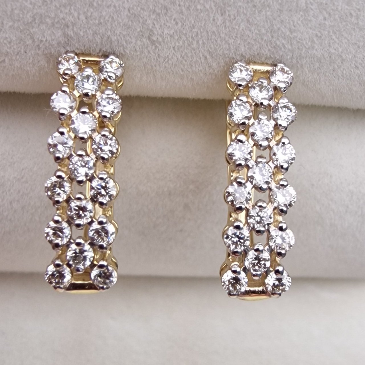 Серьги Deimantas 103890833 2,66гр 0,72ct. купить,NaN