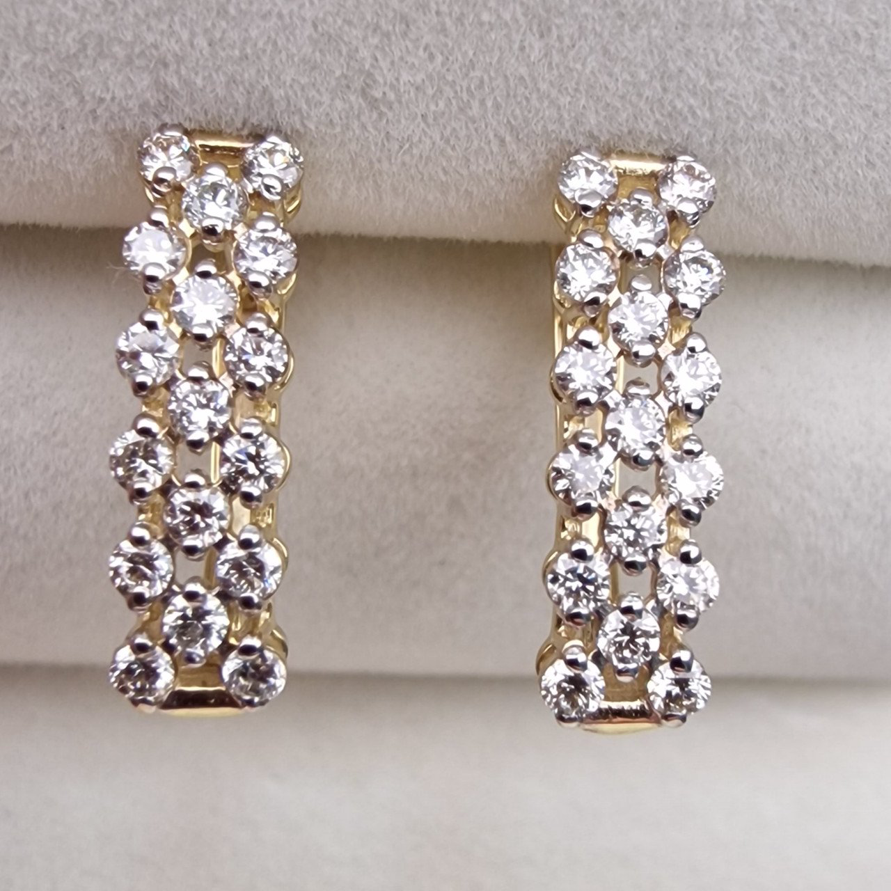 Серьги Deimantas 103890833 2,66гр 0,72ct. купить,NaN
