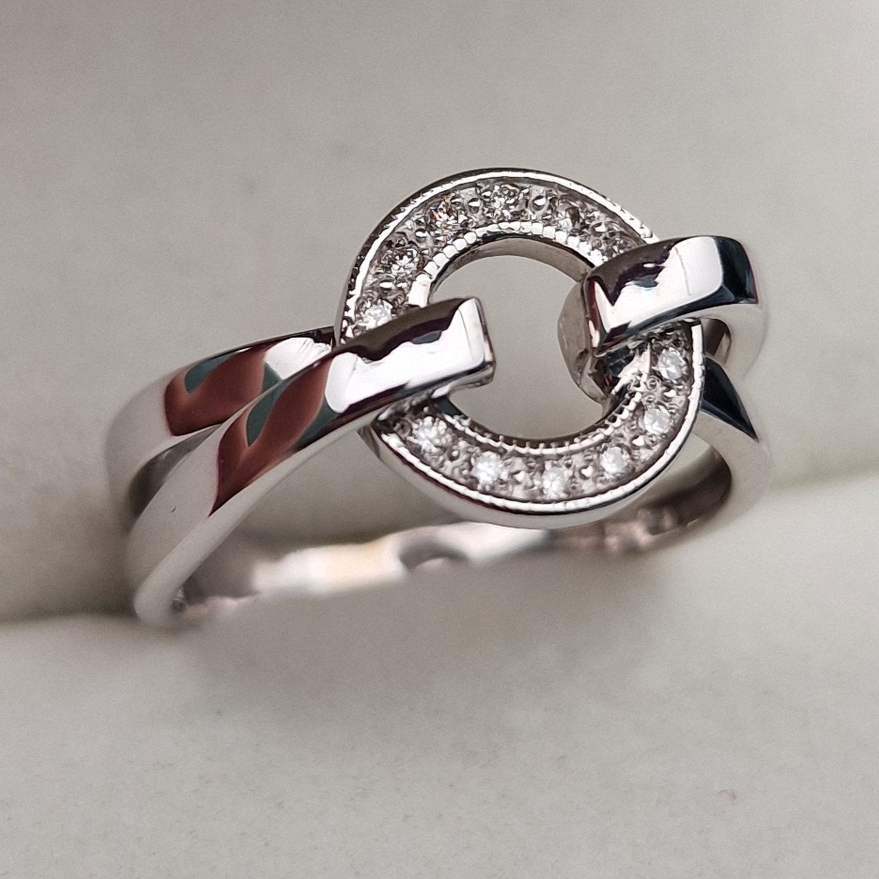 Кольцо Deimantas 103890865 18р 4,48гр 0,091ct. купить,NaN