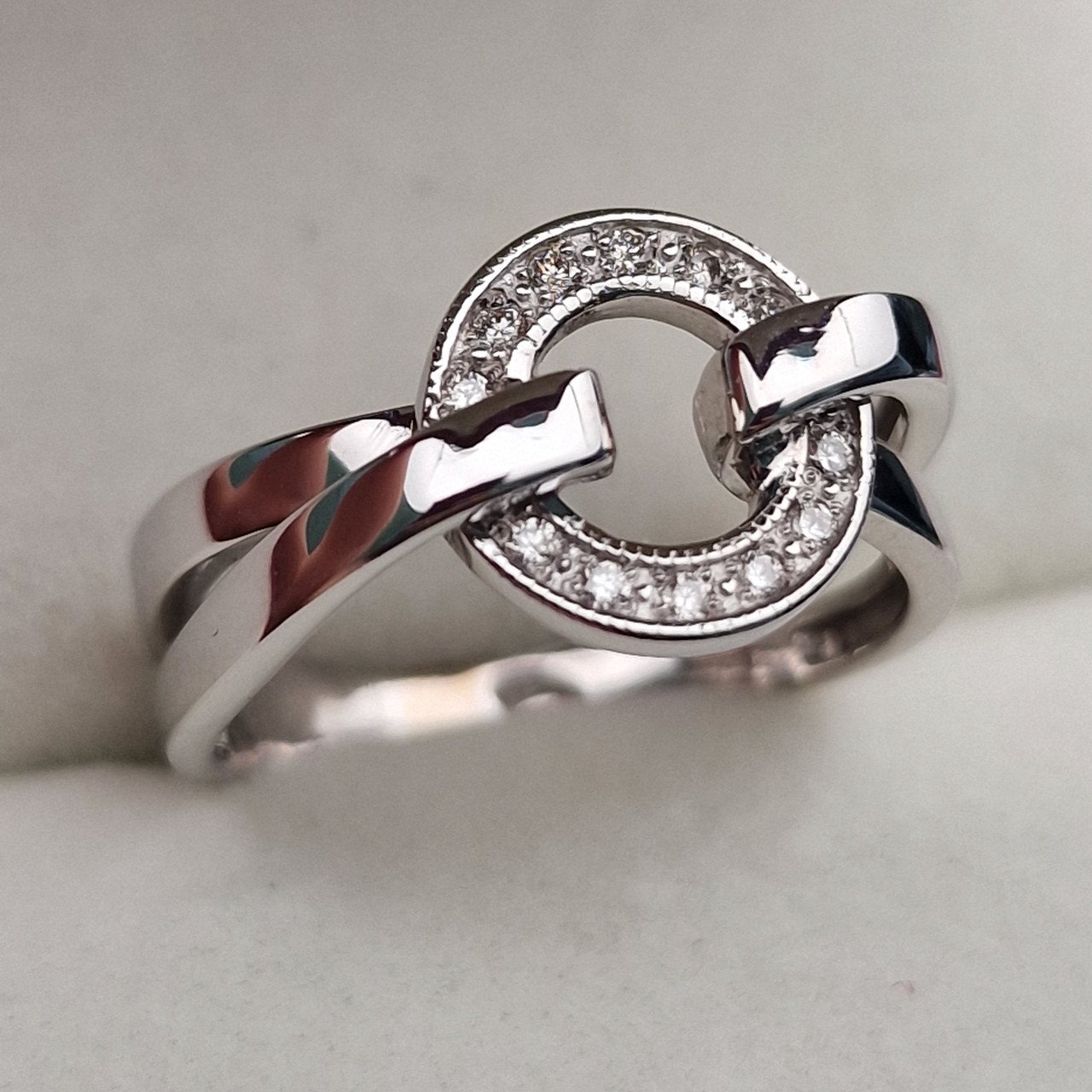 Кольцо Deimantas 103890865 18р 4,48гр 0,091ct. купить,NaN