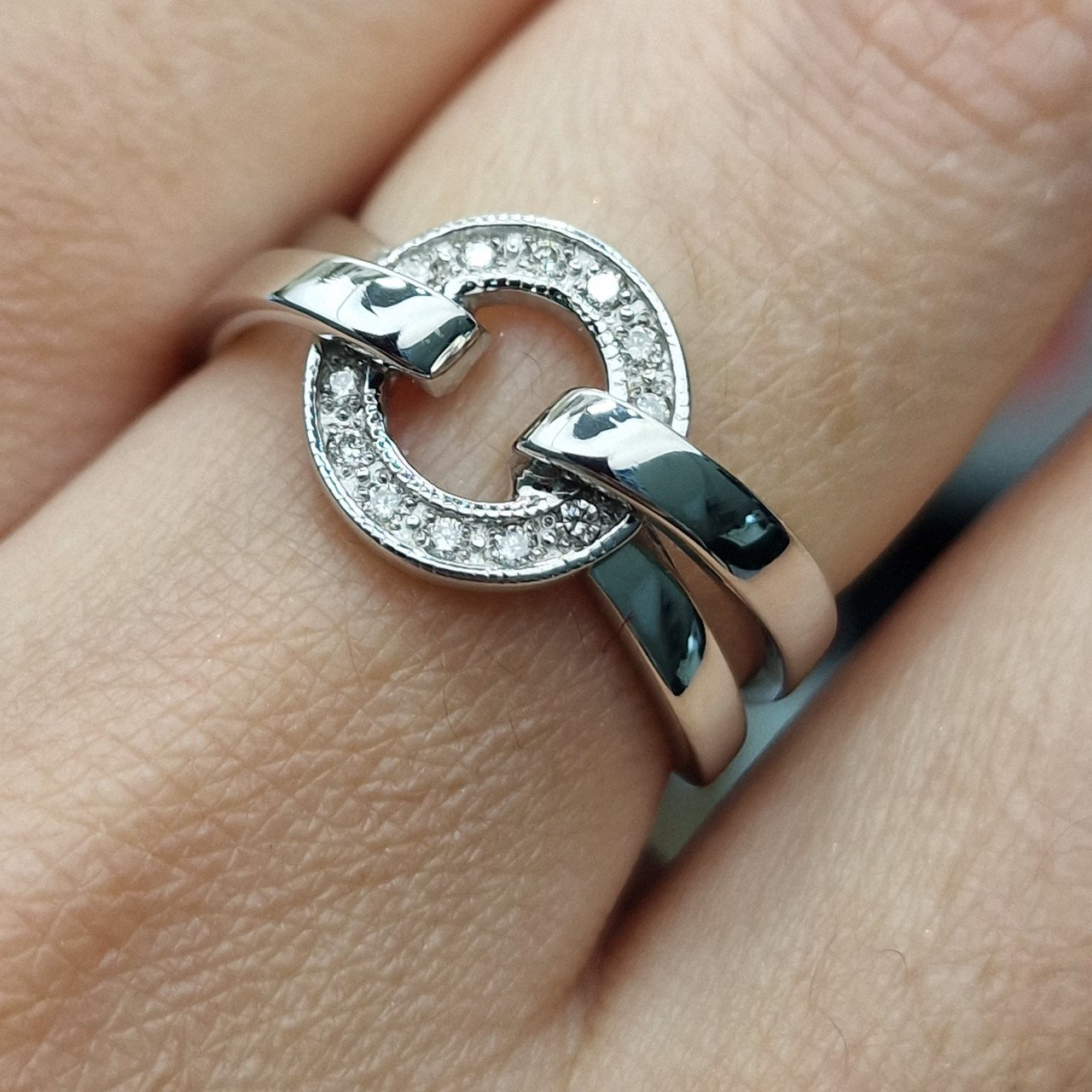 Кольцо Deimantas 103890865 18р 4,48гр 0,091ct. купить,NaN