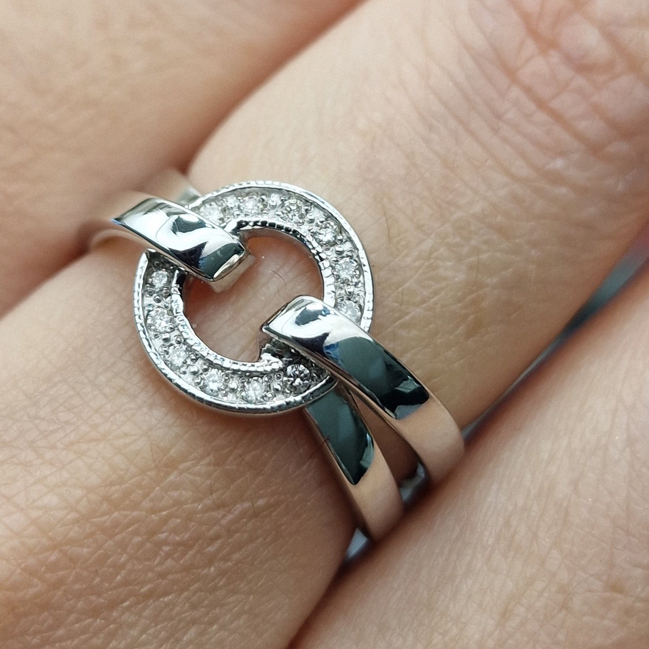 Кольцо Deimantas 103890865 18р 4,48гр 0,091ct. купить,NaN