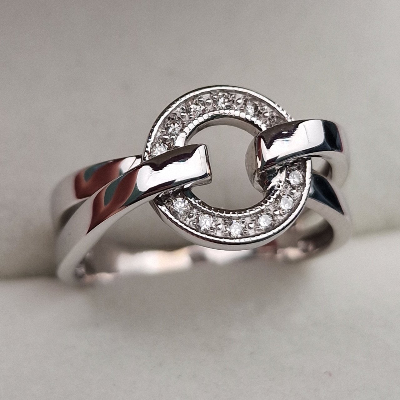 Кольцо Deimantas 103890865 18р 4,48гр 0,091ct. купить,NaN