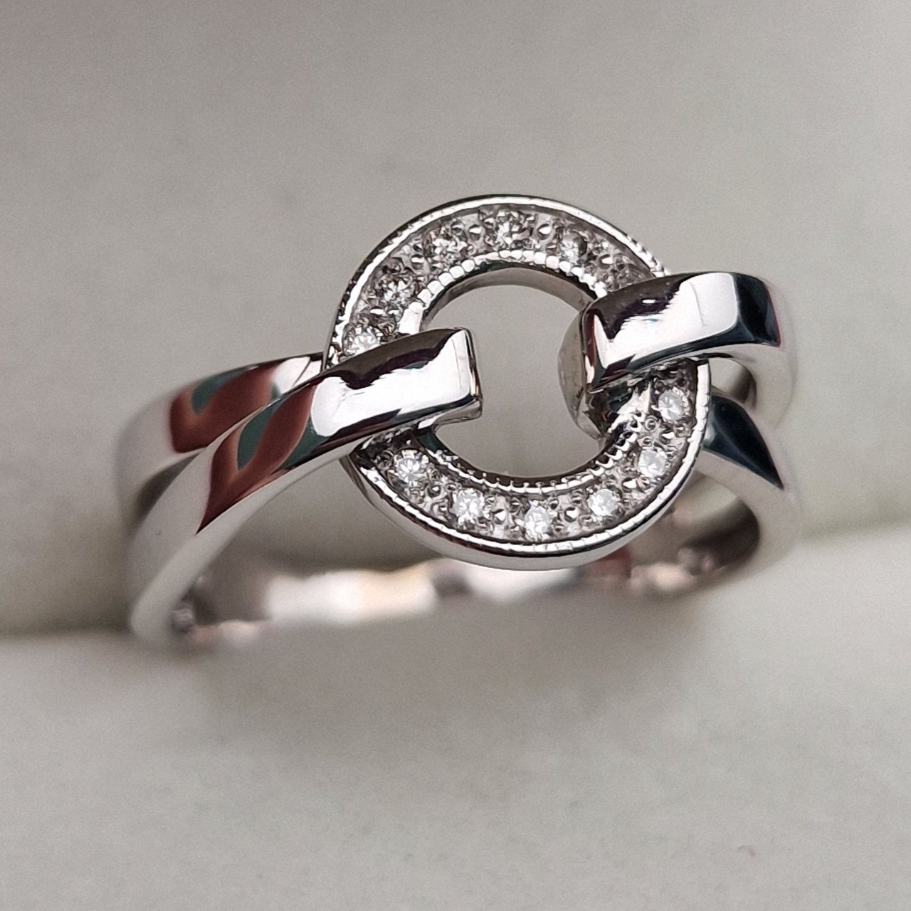 Кольцо Deimantas 103890865 18р 4,48гр 0,091ct. купить,NaN