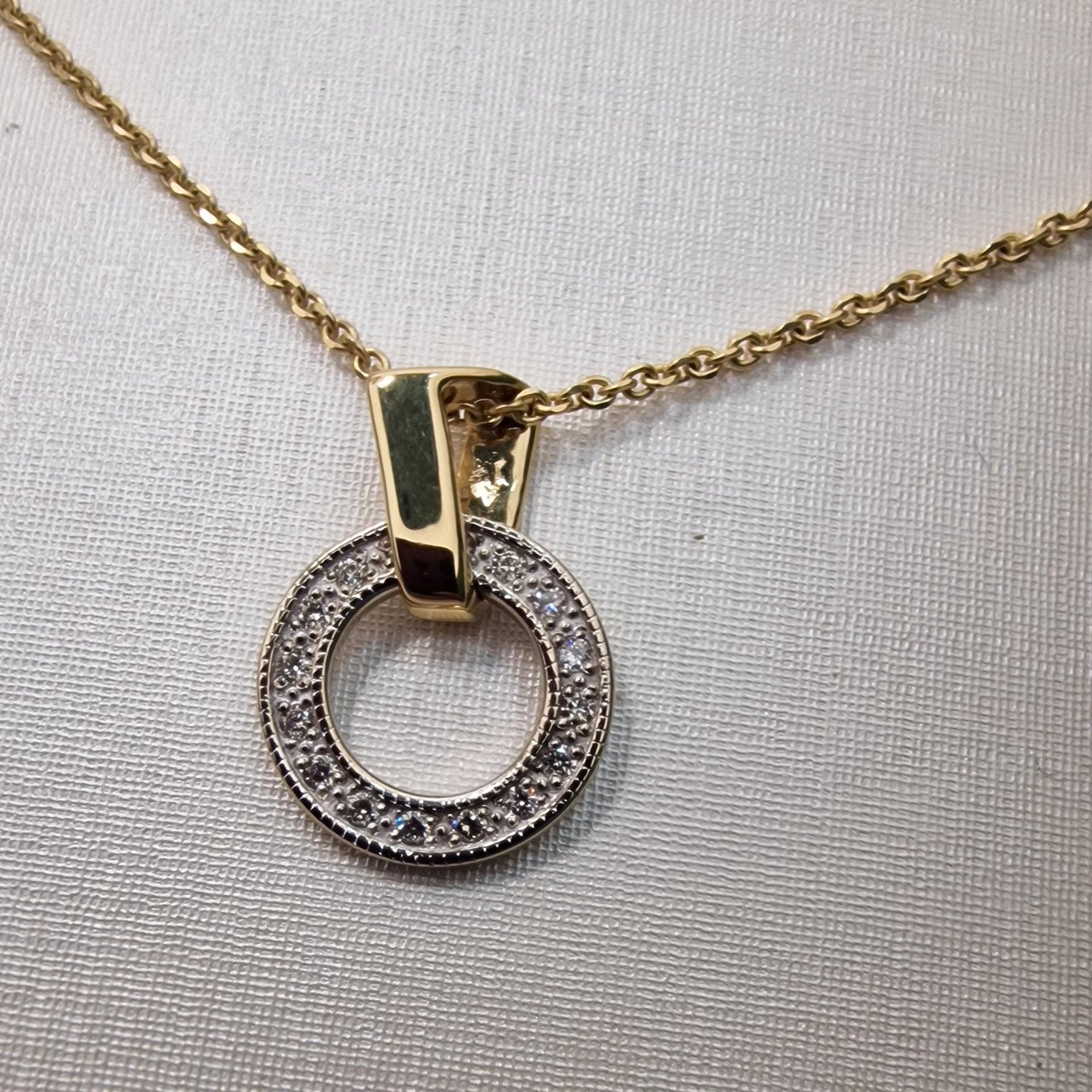 Колье Deimantas 103890925 40см 1,36гр 0,136ct. купить,NaN