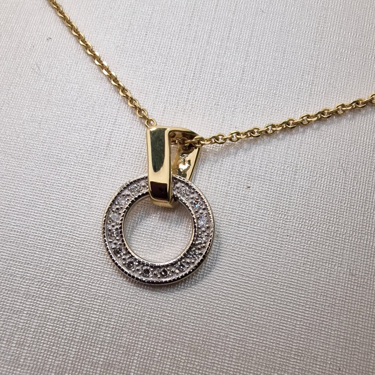 Колье Deimantas 103890925 40см 1,36гр 0,136ct. купить,NaN