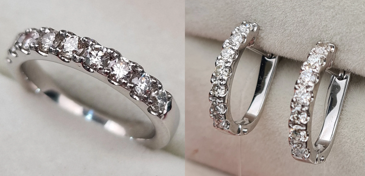 Комплект Deimantas 104923401 0,53ct 0,641ct. купить,NaN
