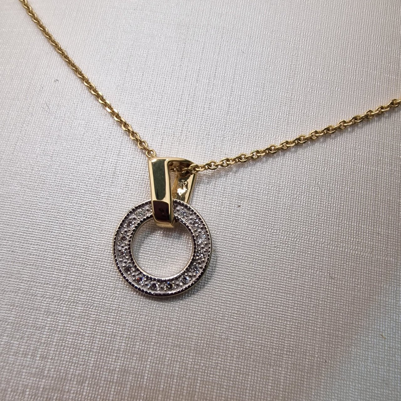 Колье Deimantas 103890925 40см 1,36гр 0,136ct. купить,NaN