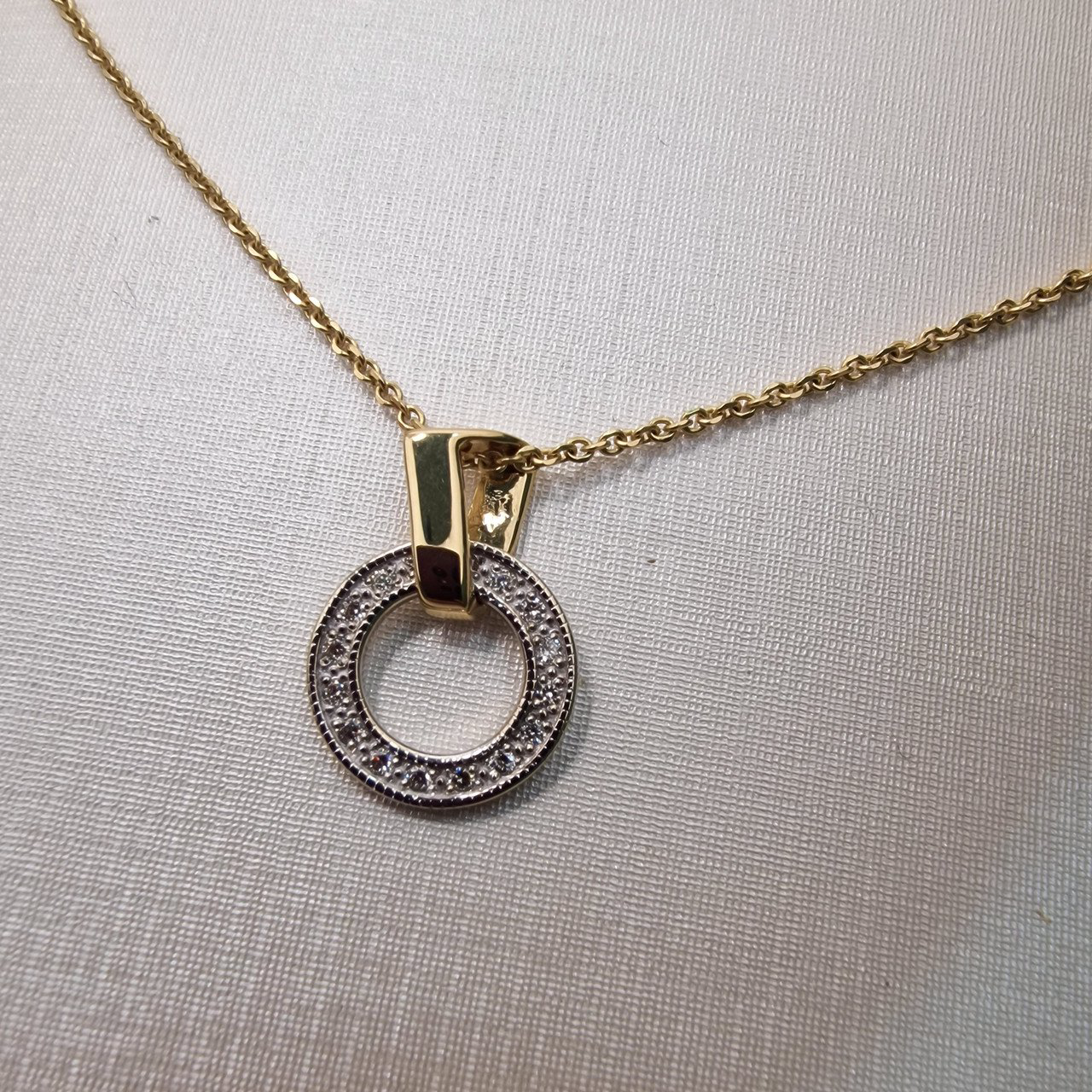 Колье Deimantas 103890925 40см 1,36гр 0,136ct. купить,NaN
