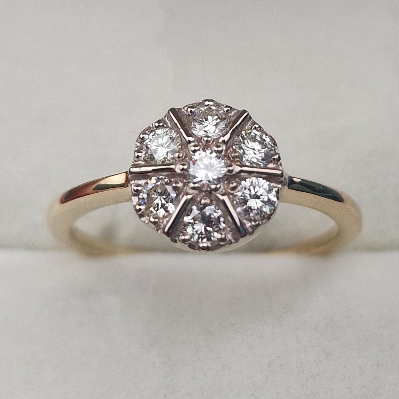 Кольцо Deimantas 104905603 18р 2,36гр 0,422ct. купить,NaN