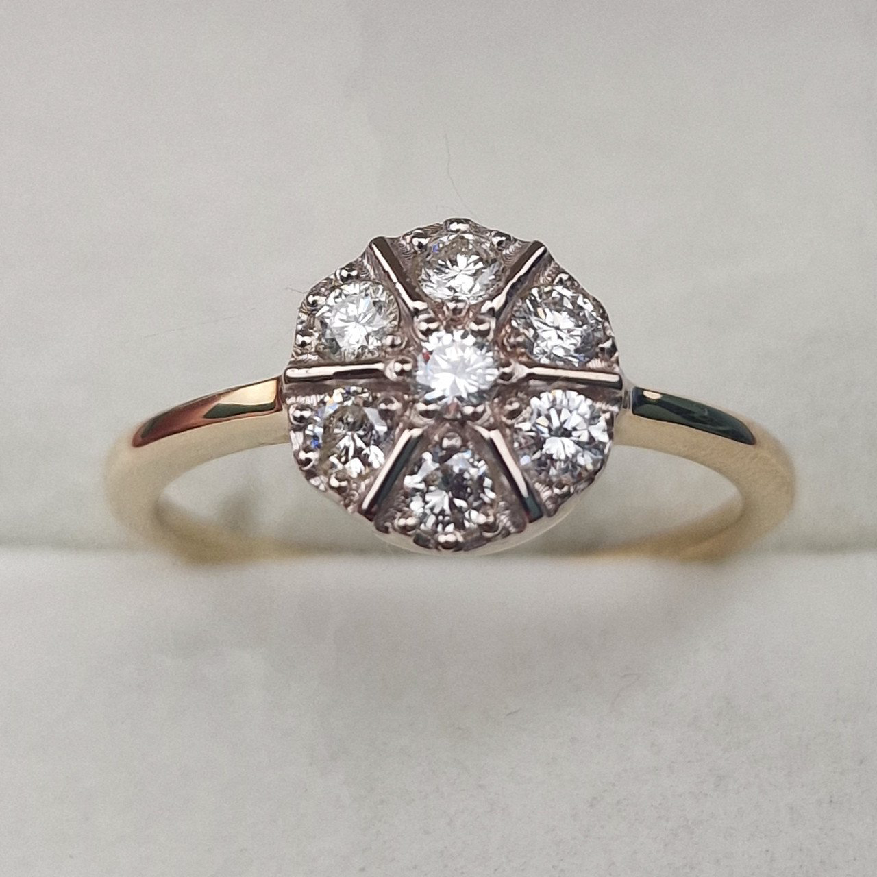 Кольцо Deimantas 104905603 18р 2,36гр 0,422ct. купить,NaN