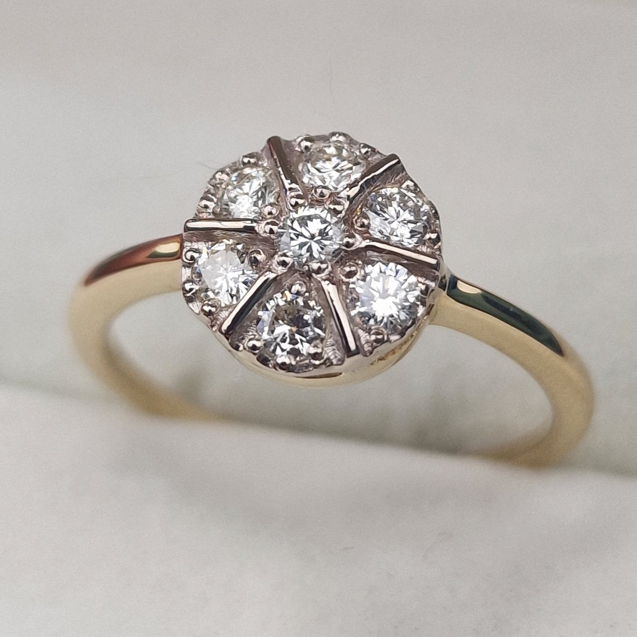 Кольцо Deimantas 104905603 18р 2,36гр 0,422ct. купить,NaN