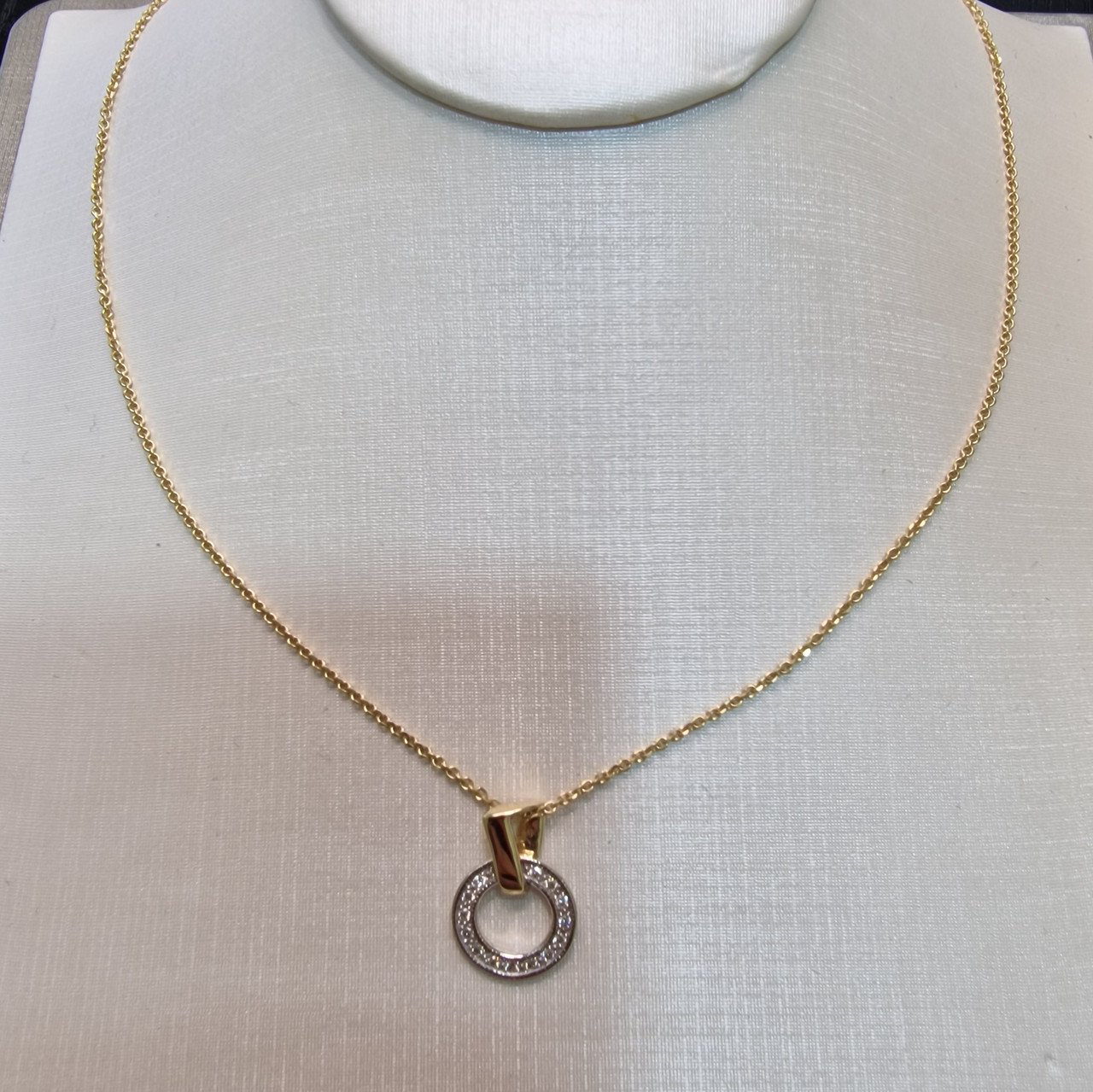 Колье Deimantas 103890925 40см 1,36гр 0,136ct. купить,NaN