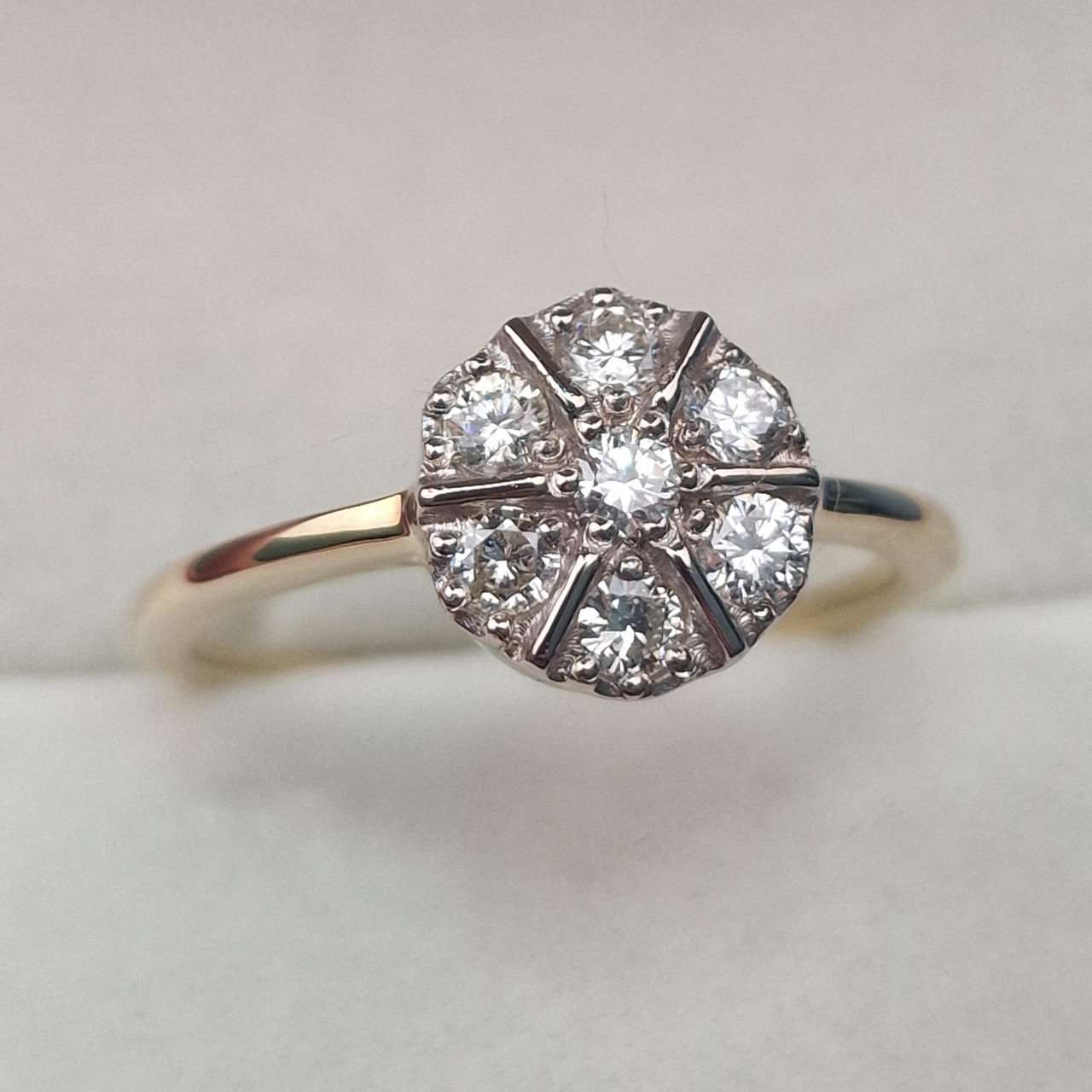 Кольцо Deimantas 104905603 18р 2,36гр 0,422ct. купить,NaN