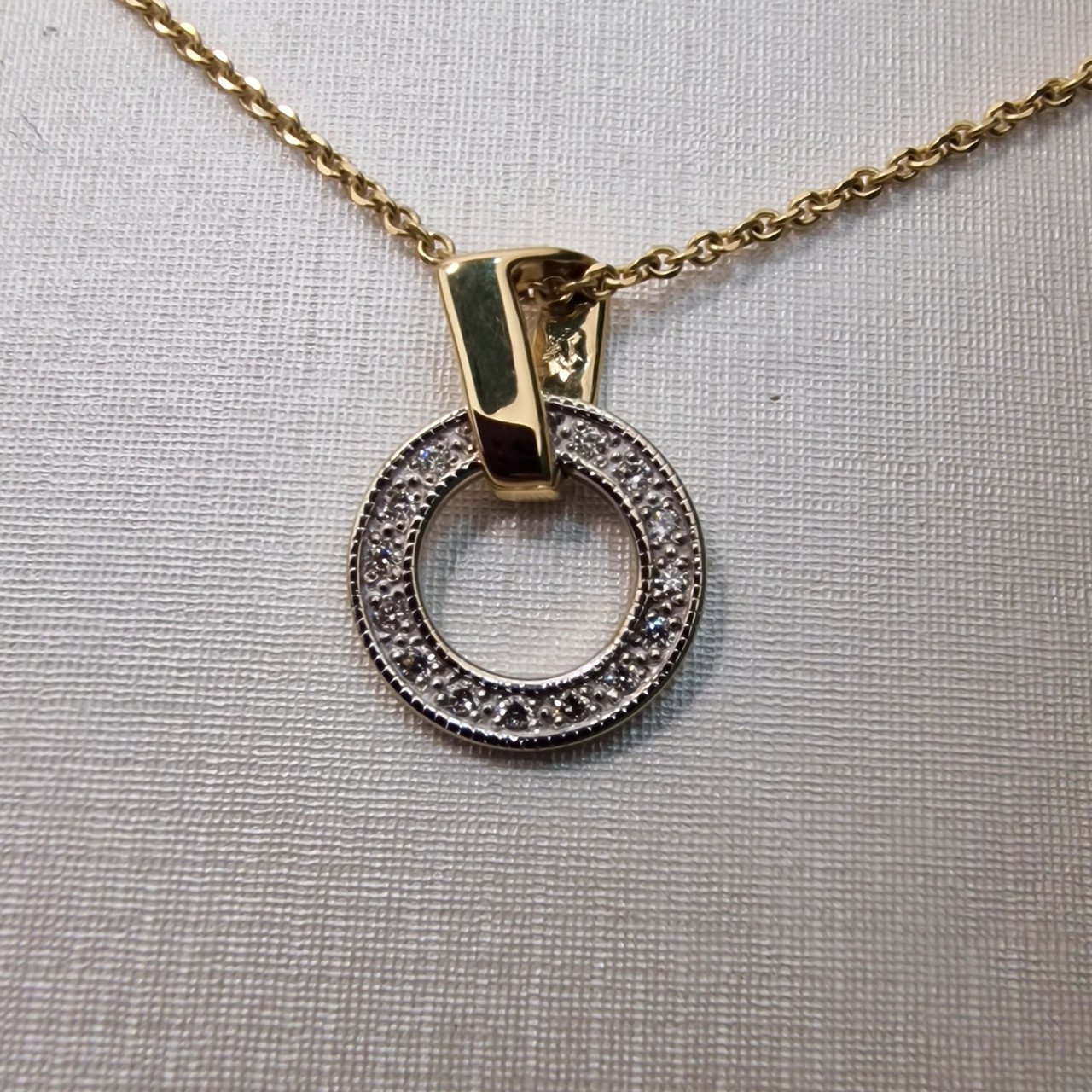 Колье Deimantas 103890925 40см 1,36гр 0,136ct. купить,NaN