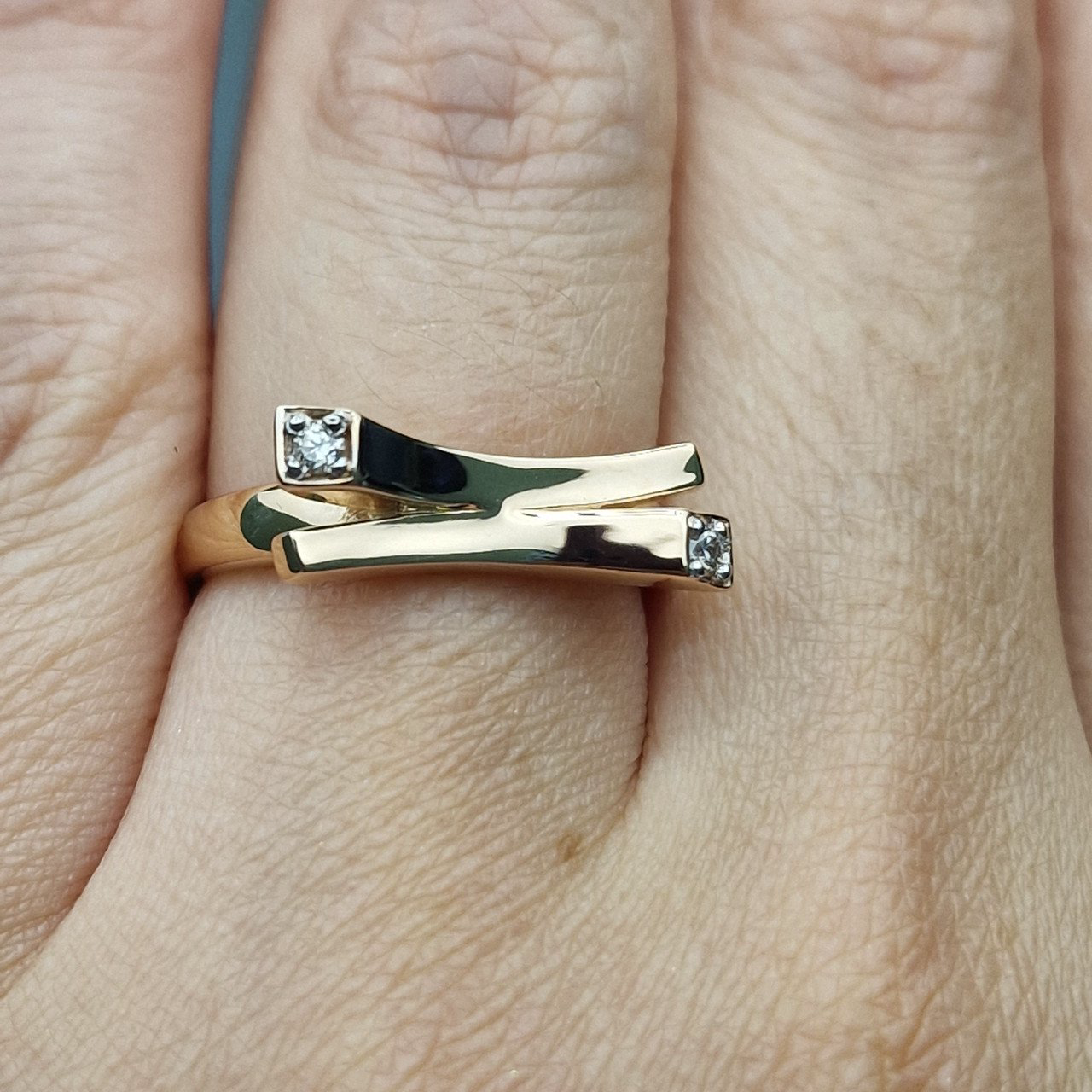 Кольцо Deimantas 103890911 17,5р 2,5гр 0,063ct. купить,NaN
