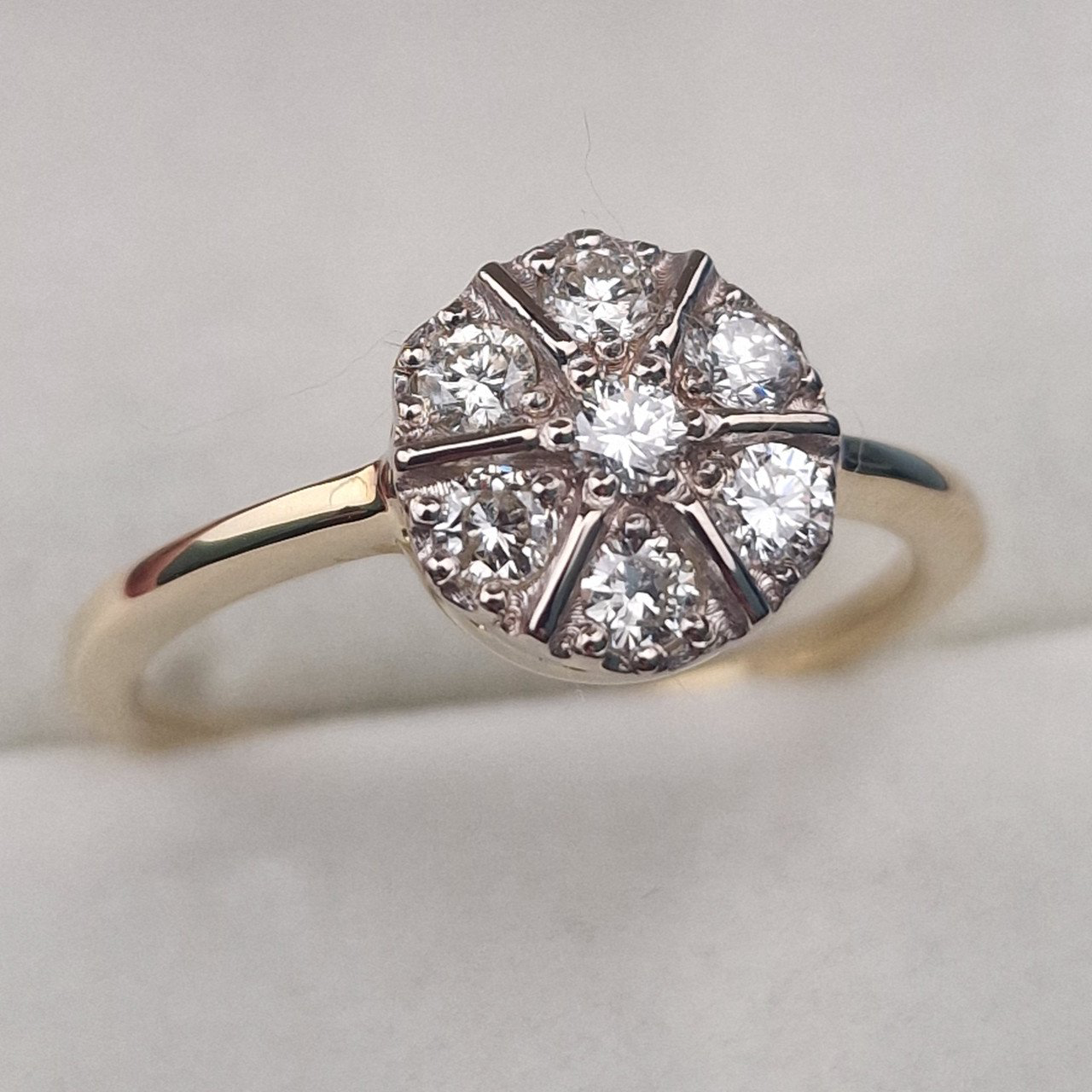 Кольцо Deimantas 104905603 18р 2,36гр 0,422ct. купить,NaN