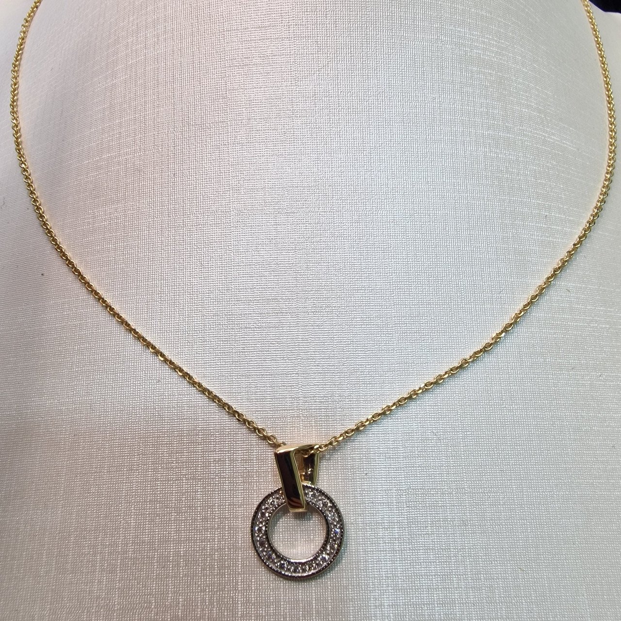 Колье Deimantas 103890925 40см 1,36гр 0,136ct. купить,NaN