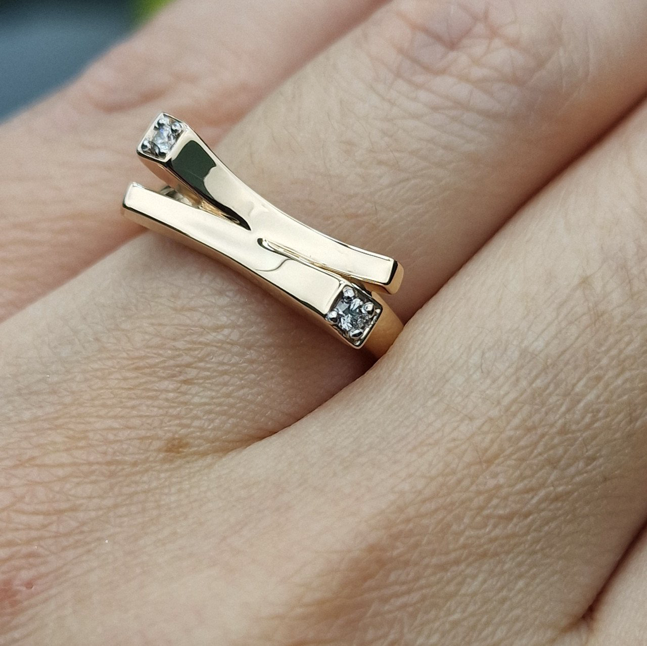 Кольцо Deimantas 103890911 17,5р 2,5гр 0,063ct. купить,NaN