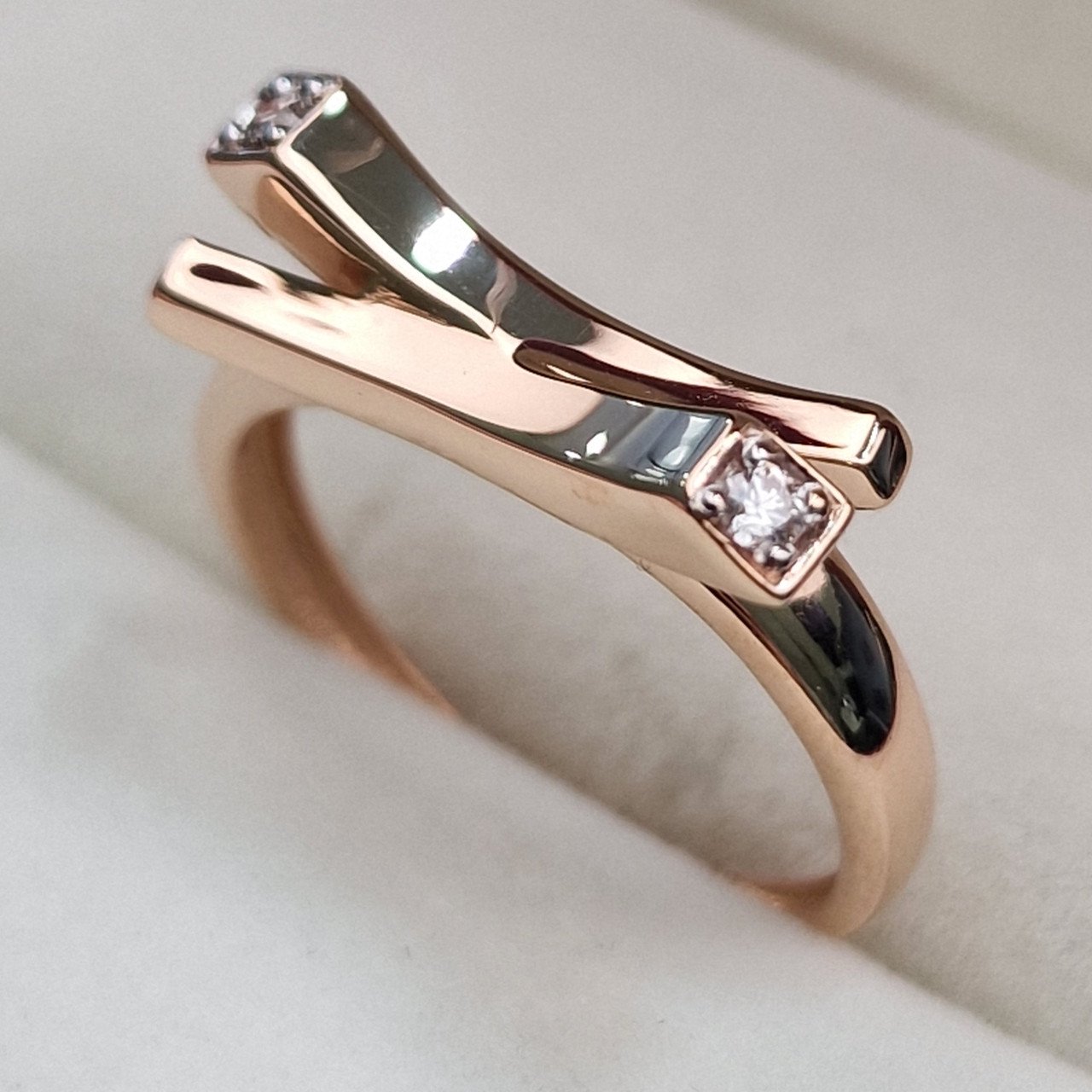 Кольцо Deimantas 103890911 17,5р 2,5гр 0,063ct. купить,NaN