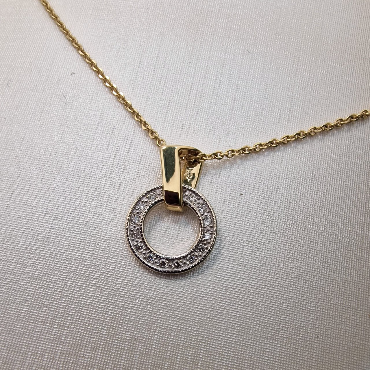 Колье Deimantas 103890925 40см 1,36гр 0,136ct. купить,NaN