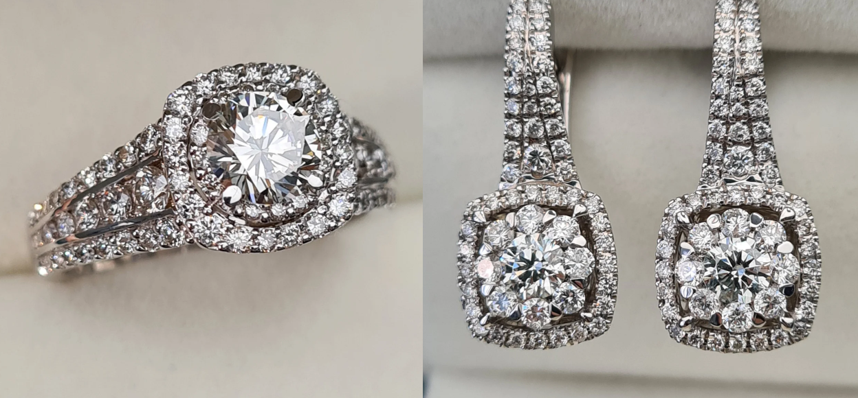 Комплект Deimantas 104048030 1,62ct 1,25ct. купить,NaN