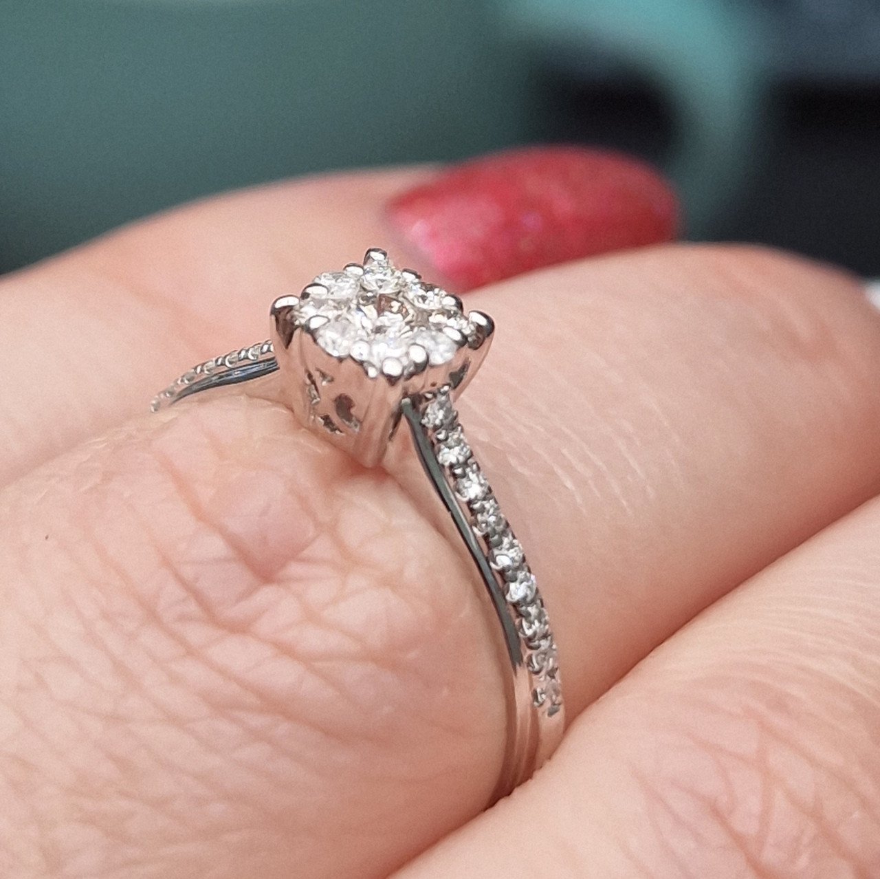 Кольцо Deimantas 104925376 17р 1,98гр 0,31ct. купить,NaN