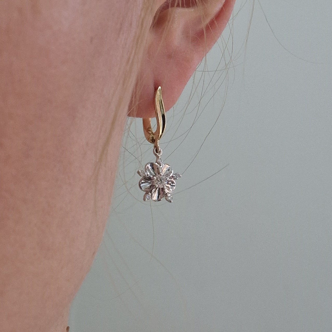 Серьги Deimantas 104188763 4,6гр 0,383ct. купить,NaN