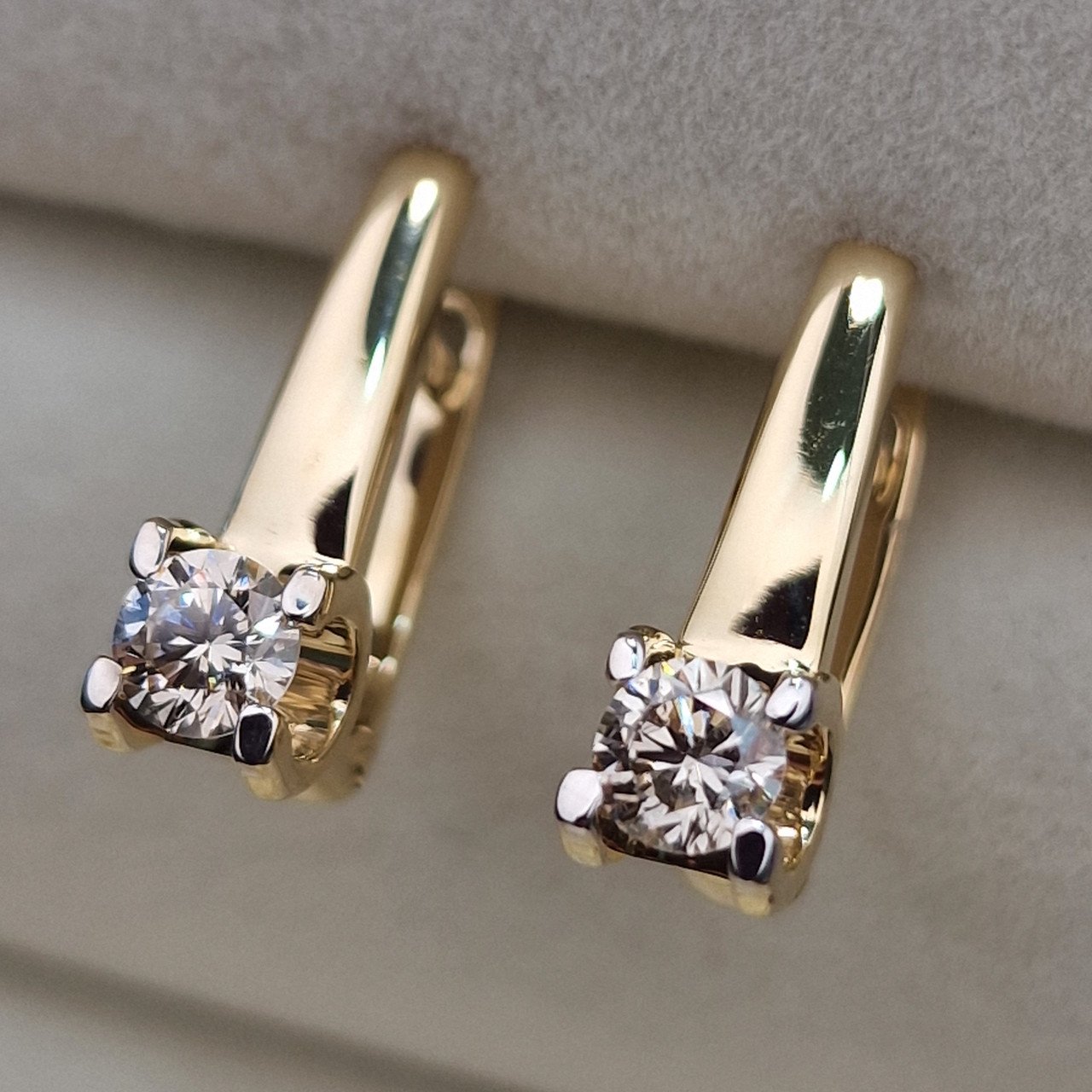Серьги Deimantas 104193428 3,19гр 0,54ct. купить,NaN