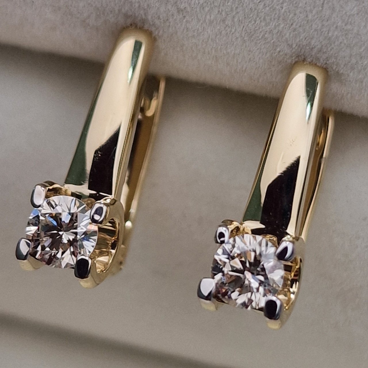 Серьги Deimantas 104193428 3,19гр 0,54ct. купить,NaN
