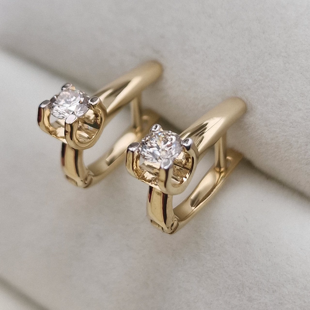 Серьги Deimantas 104193428 3,19гр 0,54ct. купить,NaN