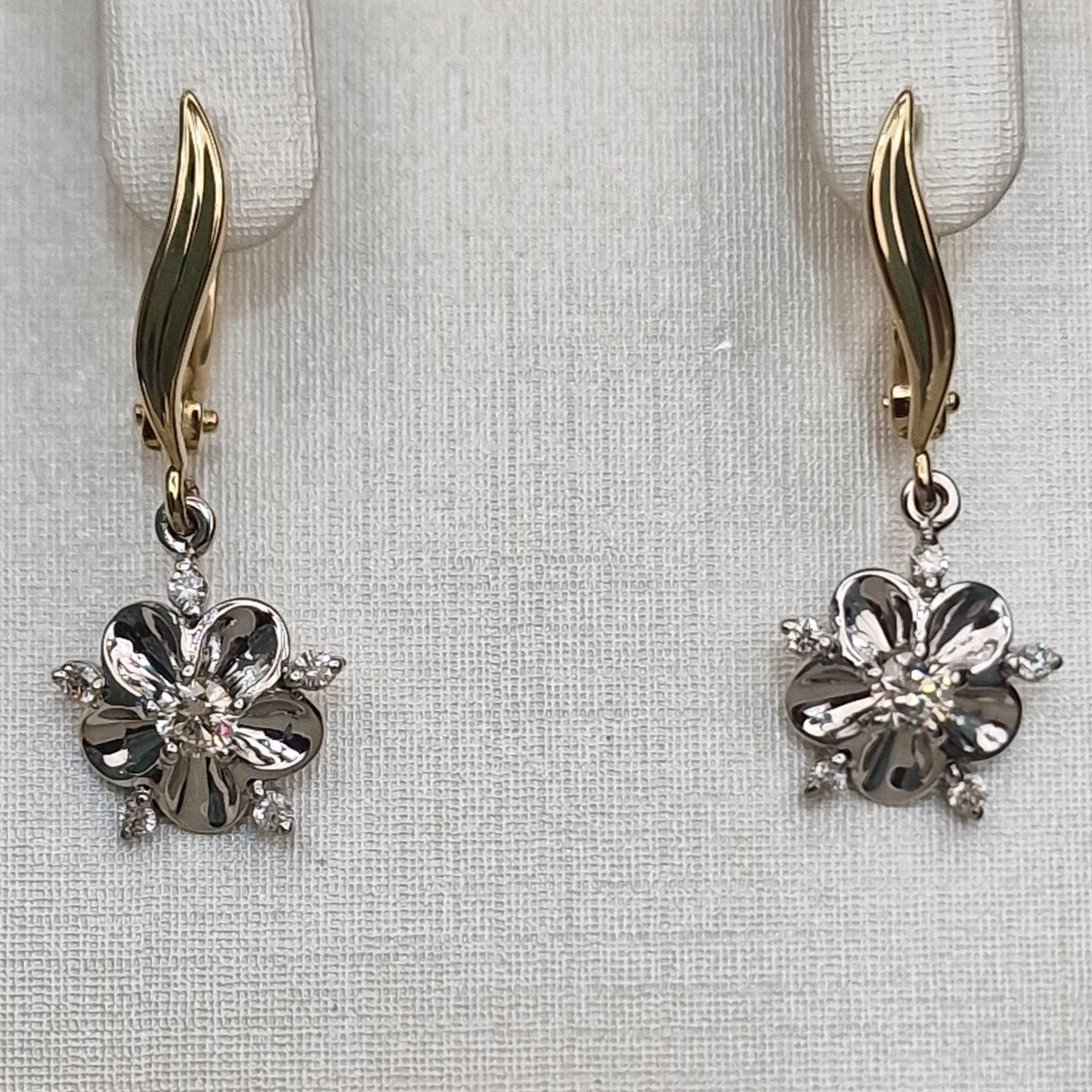 Серьги Deimantas 104188763 4,6гр 0,383ct. купить,NaN