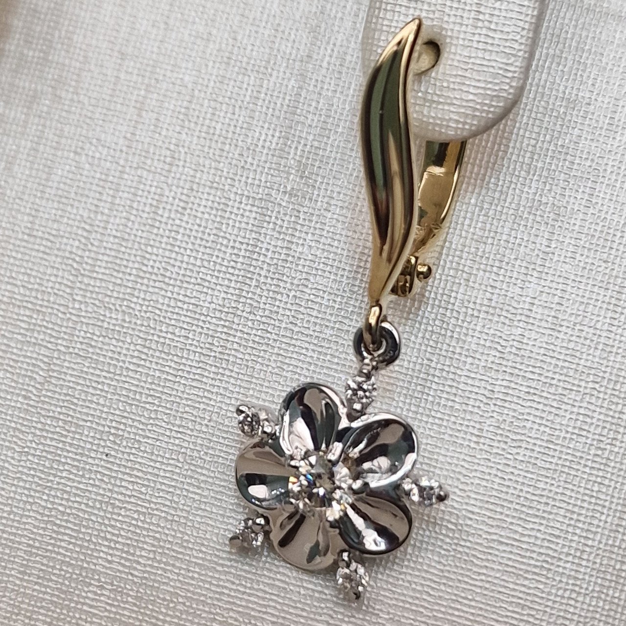 Серьги Deimantas 104188763 4,6гр 0,383ct. купить,NaN