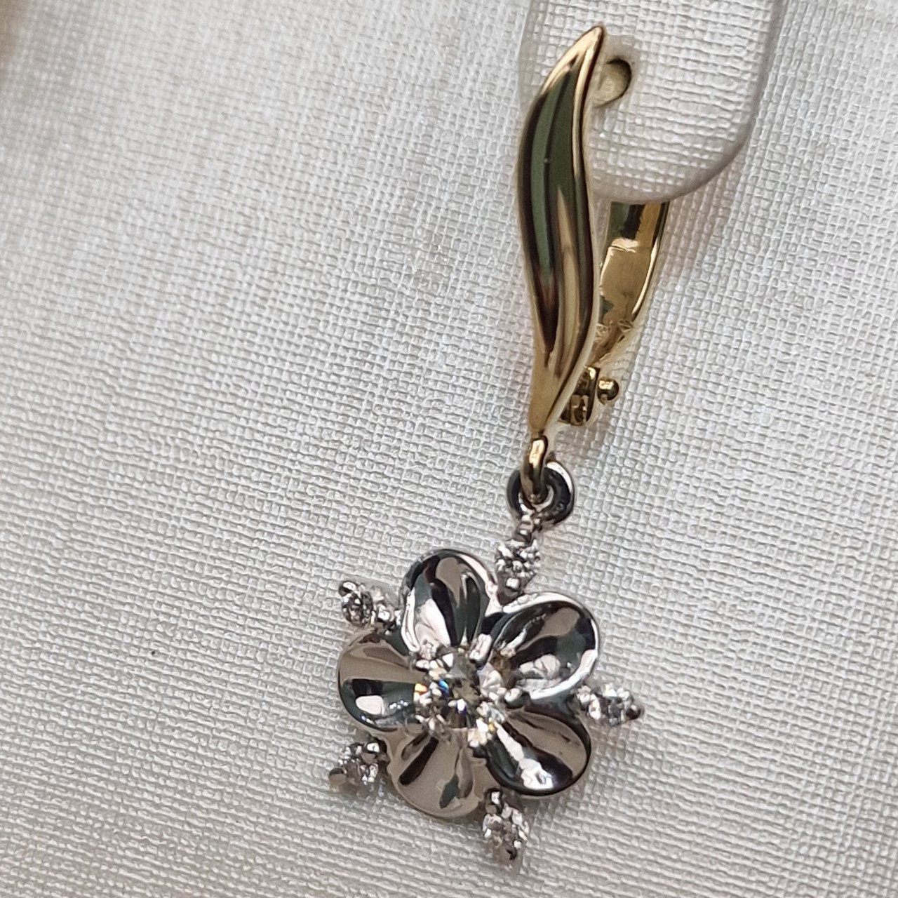Серьги Deimantas 104188763 4,6гр 0,383ct. купить,NaN