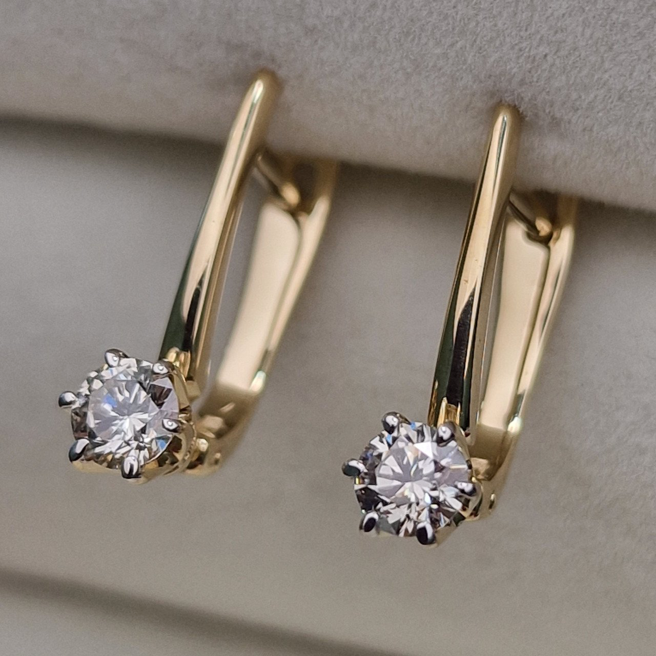 Серьги Deimantas 104188787 2,46гр 0,50ct. купить,NaN