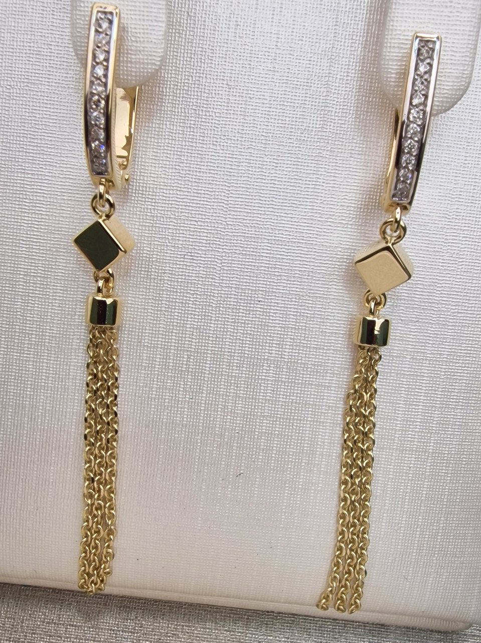 Серьги Deimantas 104193434 4,6гр 0,092ct. купить,NaN