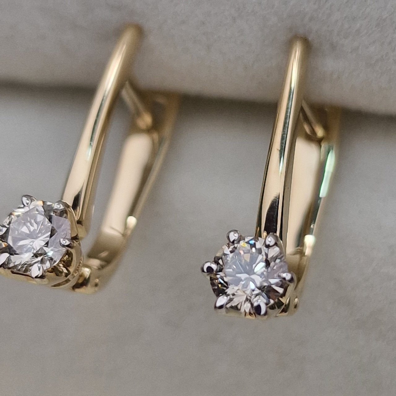 Серьги Deimantas 104188787 2,46гр 0,50ct. купить,NaN