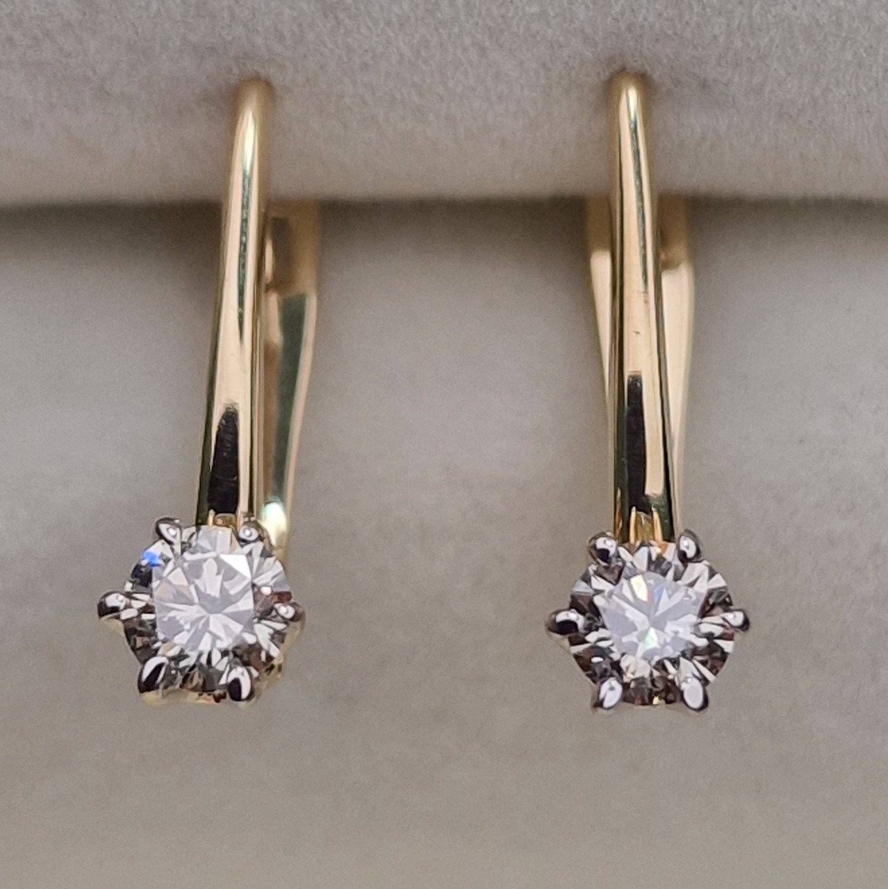 Серьги Deimantas 104188787 2,46гр 0,50ct. купить,NaN