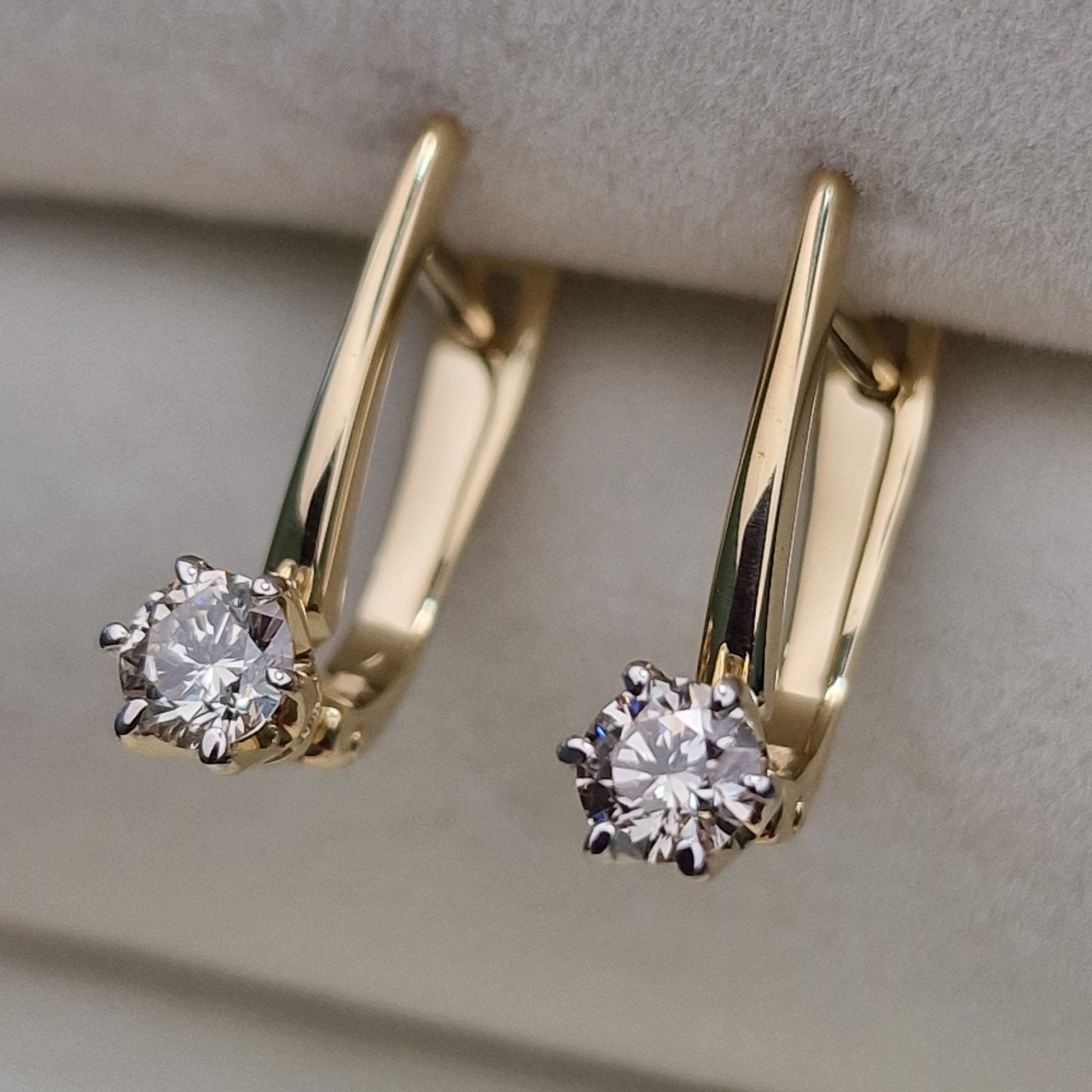 Серьги Deimantas 104188787 2,46гр 0,50ct. купить,NaN
