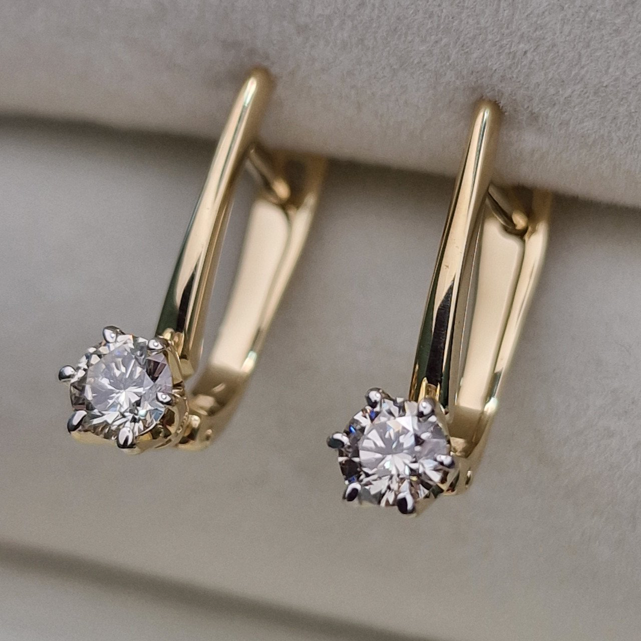 Серьги Deimantas 104188787 2,46гр 0,50ct. купить,NaN