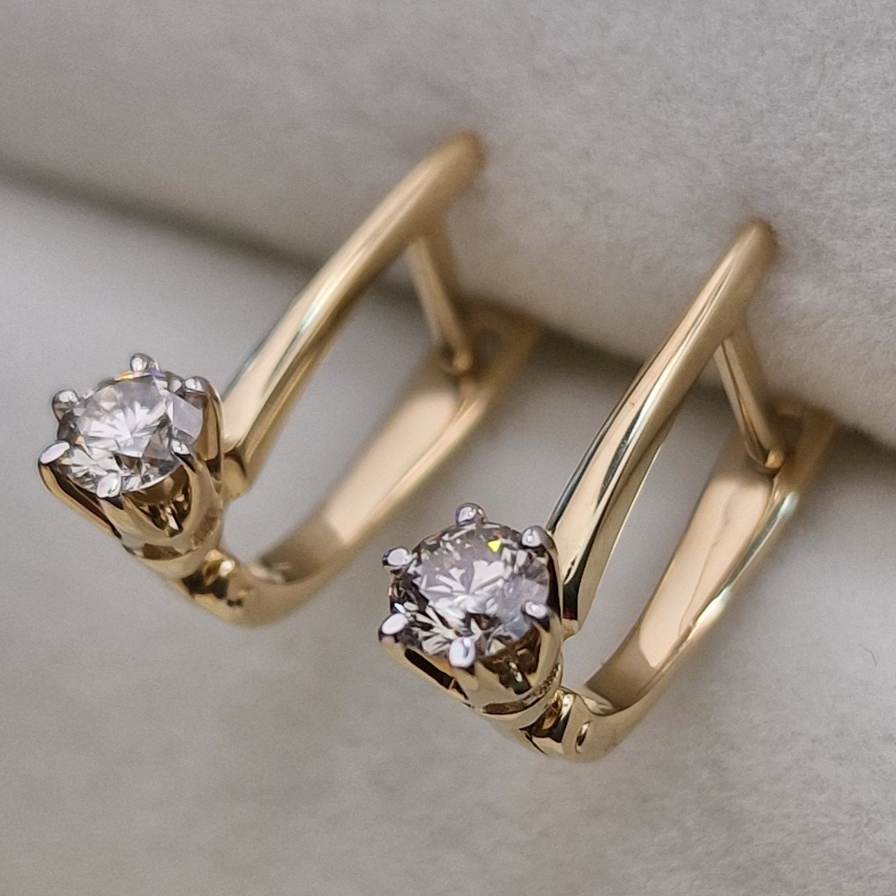 Серьги Deimantas 104188787 2,46гр 0,50ct. купить,NaN