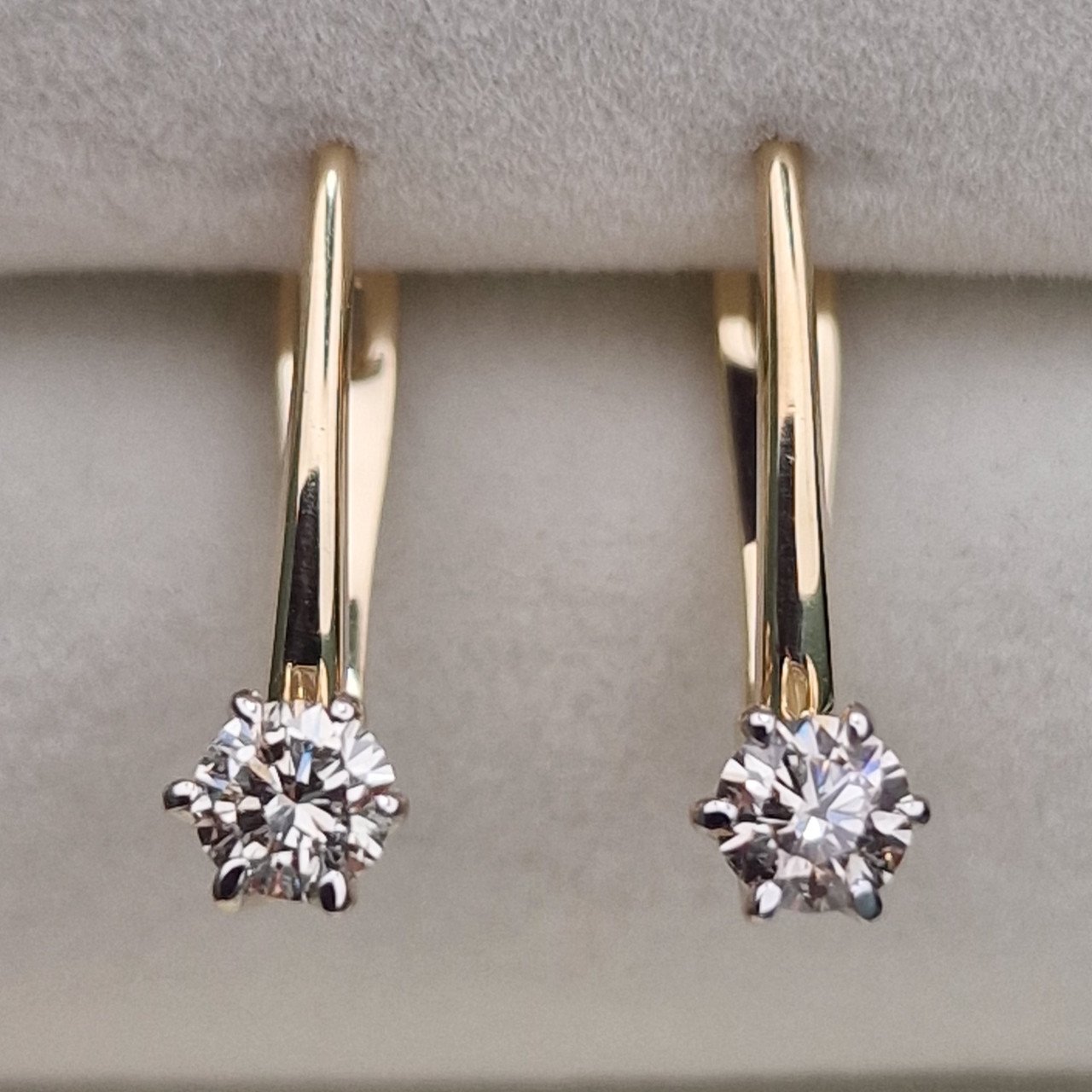 Серьги Deimantas 104188787 2,46гр 0,50ct. купить,NaN