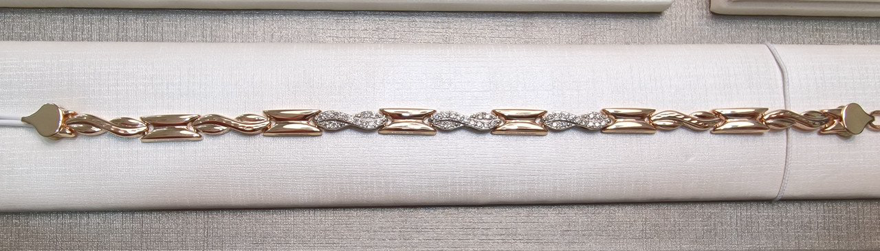 Браслет Deimantas 104193446 19р 6,47гр 0,28ct. купить,NaN