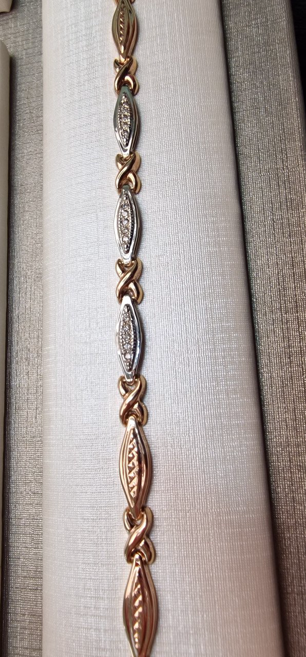 Браслет Deimantas 104193456 19р 5,4гр 0,090ct. купить,NaN