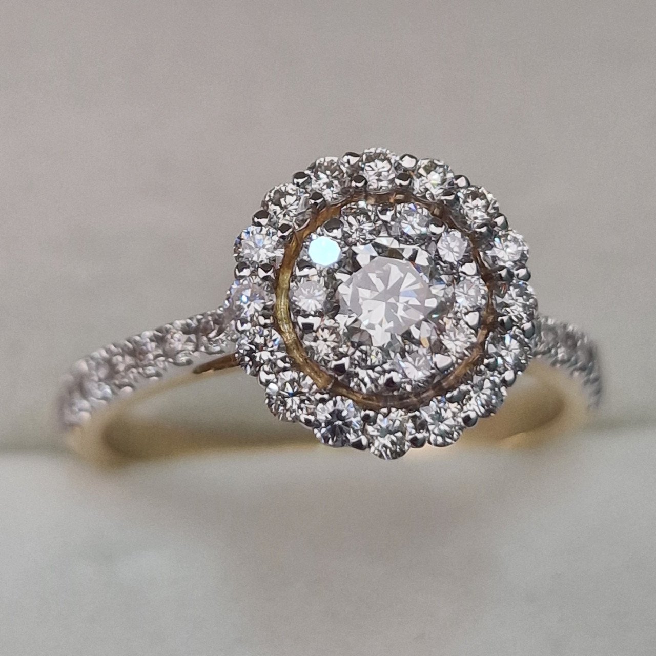 Кольцо Deimantas 104943298 17р 3,58гр 0,87ct. купить,NaN
