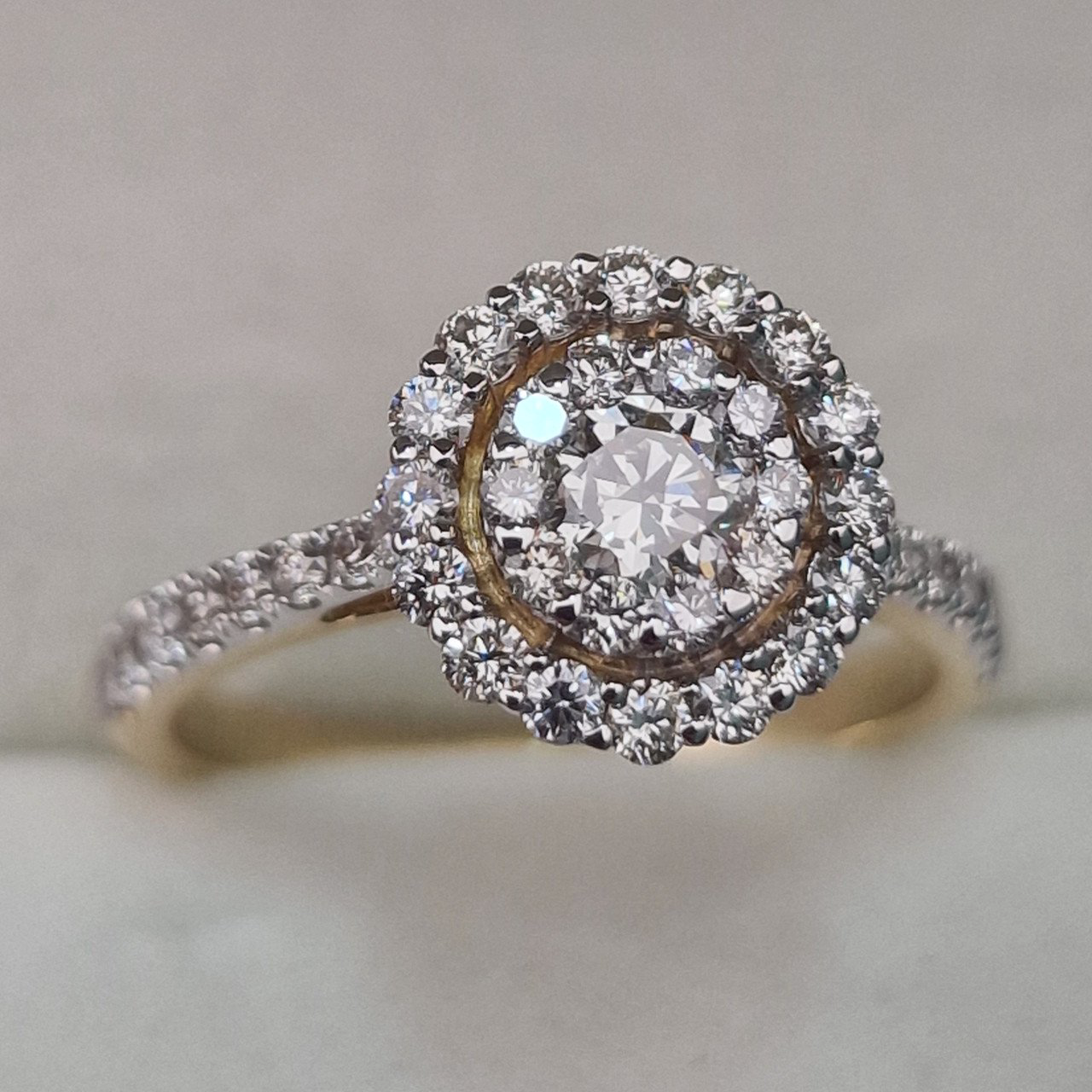 Кольцо Deimantas 104943298 17р 3,58гр 0,87ct. купить,NaN