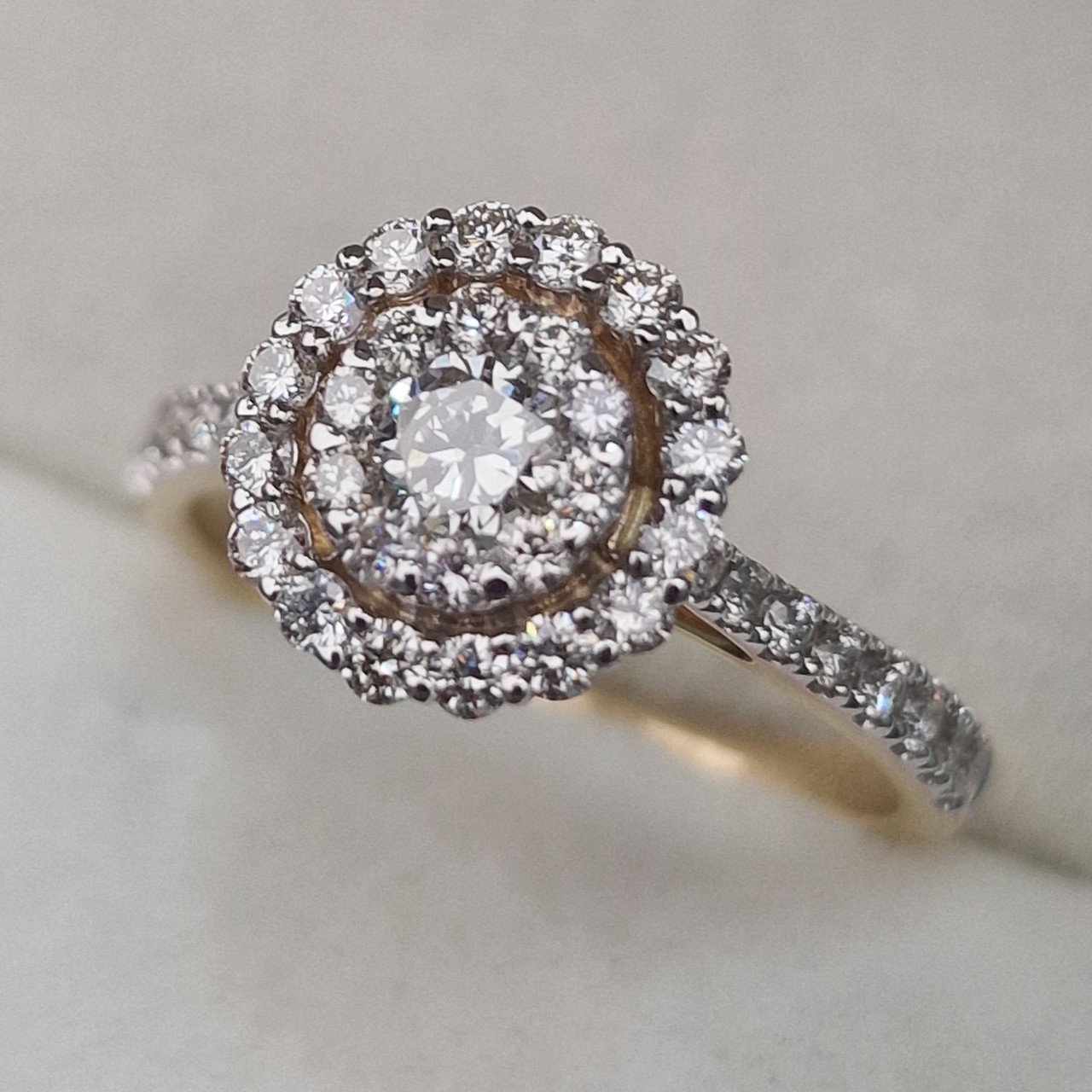 Кольцо Deimantas 104943298 17р 3,58гр 0,87ct. купить,NaN